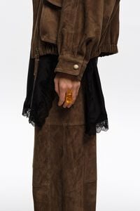 Matte resin rabbit ring