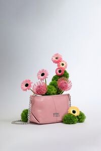 Bolso bandoleira micro pel rosa