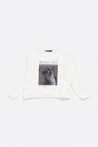 White Chihuahua sweatshirt