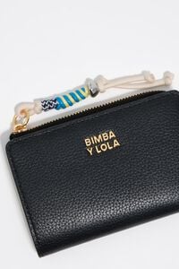 Black leather wallet