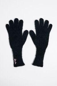 Black alpaca gloves