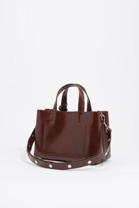 Bolso tote Chihuahua mediano piel tostado oscuro