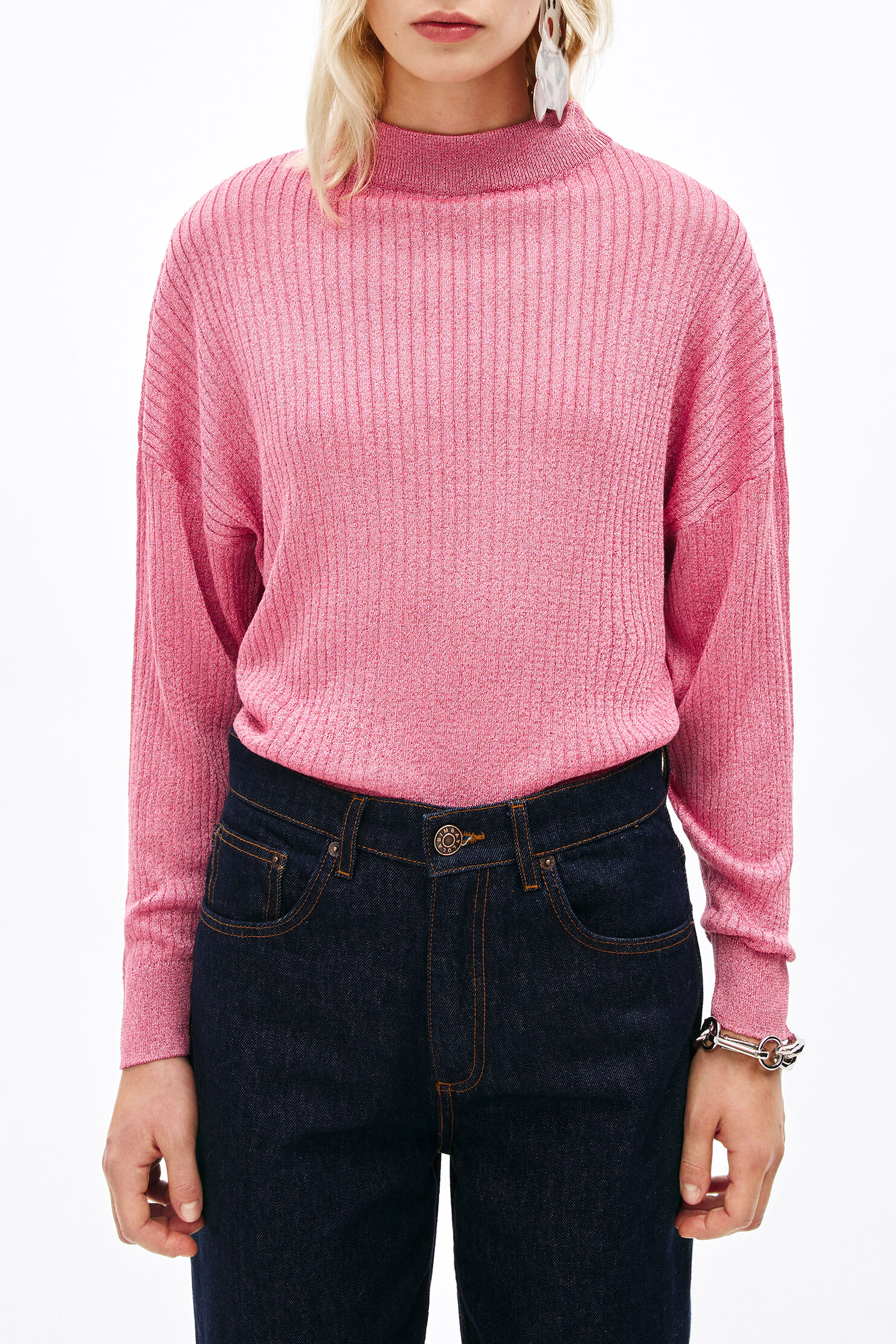 ribbed sweater