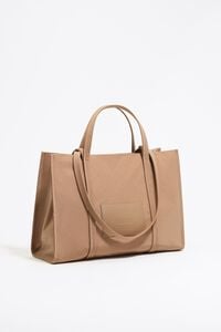 Bolso shopper grande nylon corteza