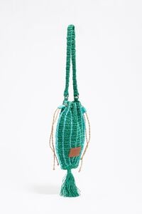 Bolso Pez trenzado verde