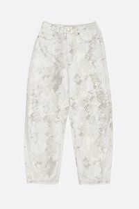 Джинси з анімалістичним принтом BARREL