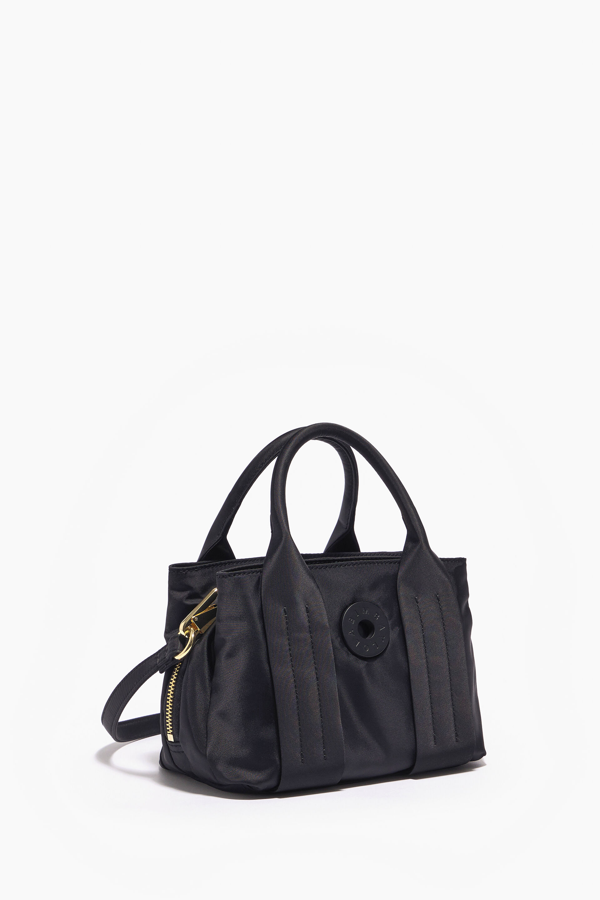 XS black tote bag