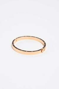 Brown hinge logo bracelet