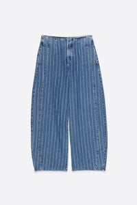 BARREL - Pantal&oacute;n denim fibela raias azuis