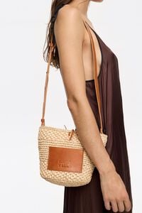 Bolso capazo peque&ntilde;o natural