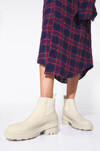 Botte de pluie blanc cass&eacute;
