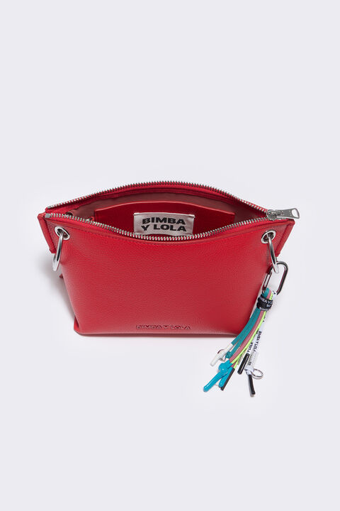 Bolso bandolera M rojo