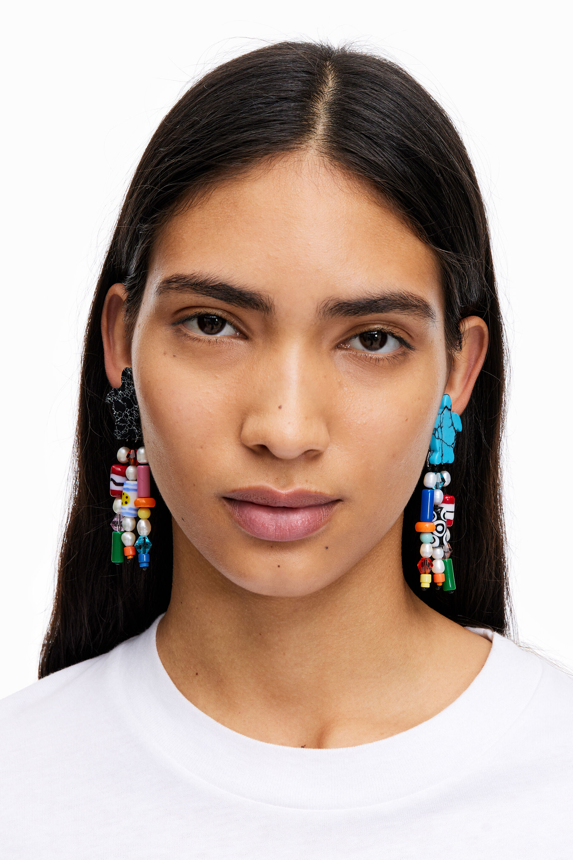 Pendientes largos tortuga