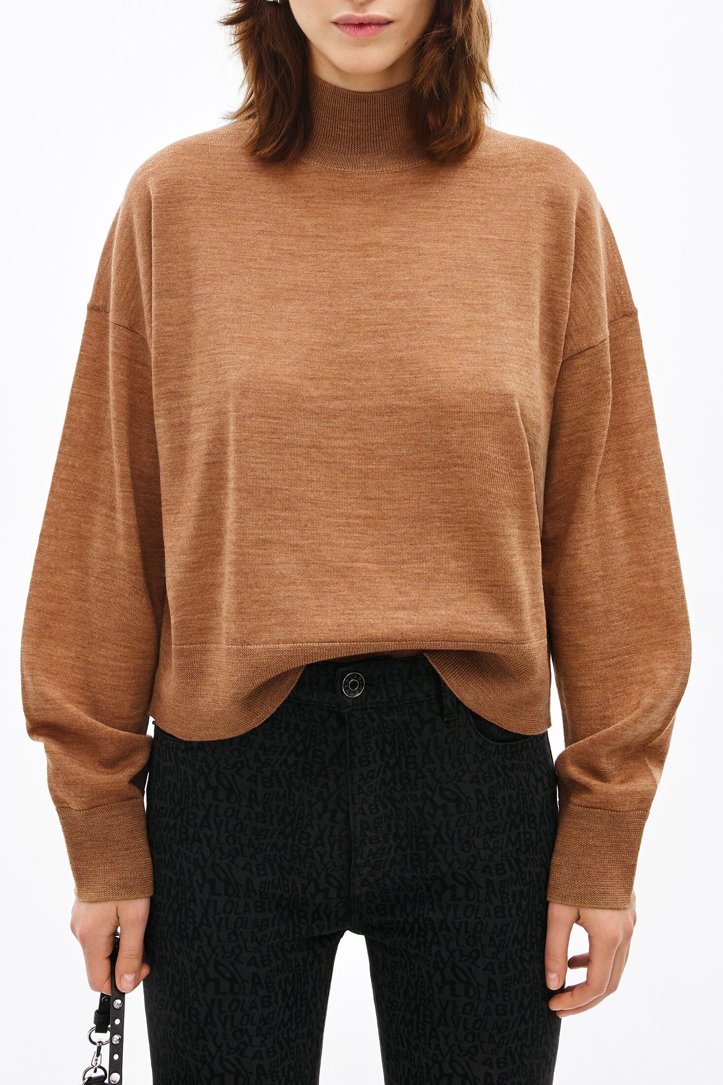 camel pullover sweater
