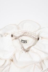 Grand sac blanc tiss&eacute; P&eacute;talo