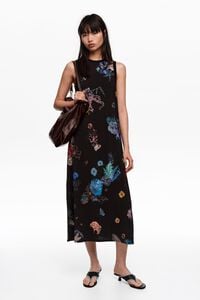 Vestit samarreta de sisa fluid Seabed negre