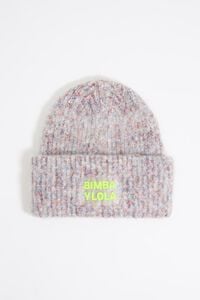 Gorro punto lurex marfil