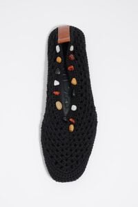 Bailarina crochet y piedras negras