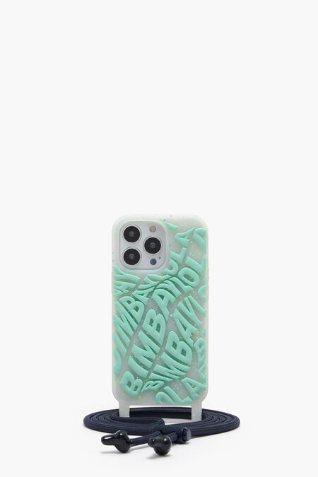 Aquamarine logo transparent iPhone 13 Pro case