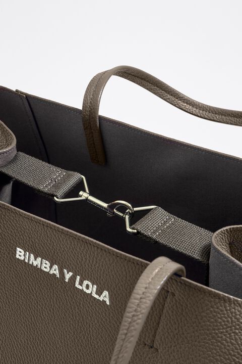 Bimba Y Lola L Black Shopper Bag 