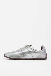 Silver leather 13 29 sneaker