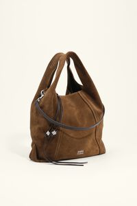 Bolso Paper mediano serraje oliva