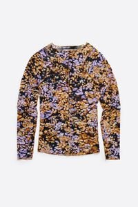 Pink Leomimosa tulle fitted T-shirt