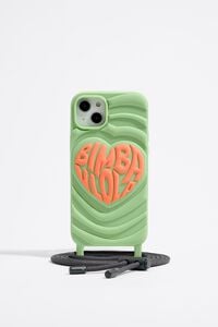 Зелений силіконовий чохол для iPhone 14 Plus