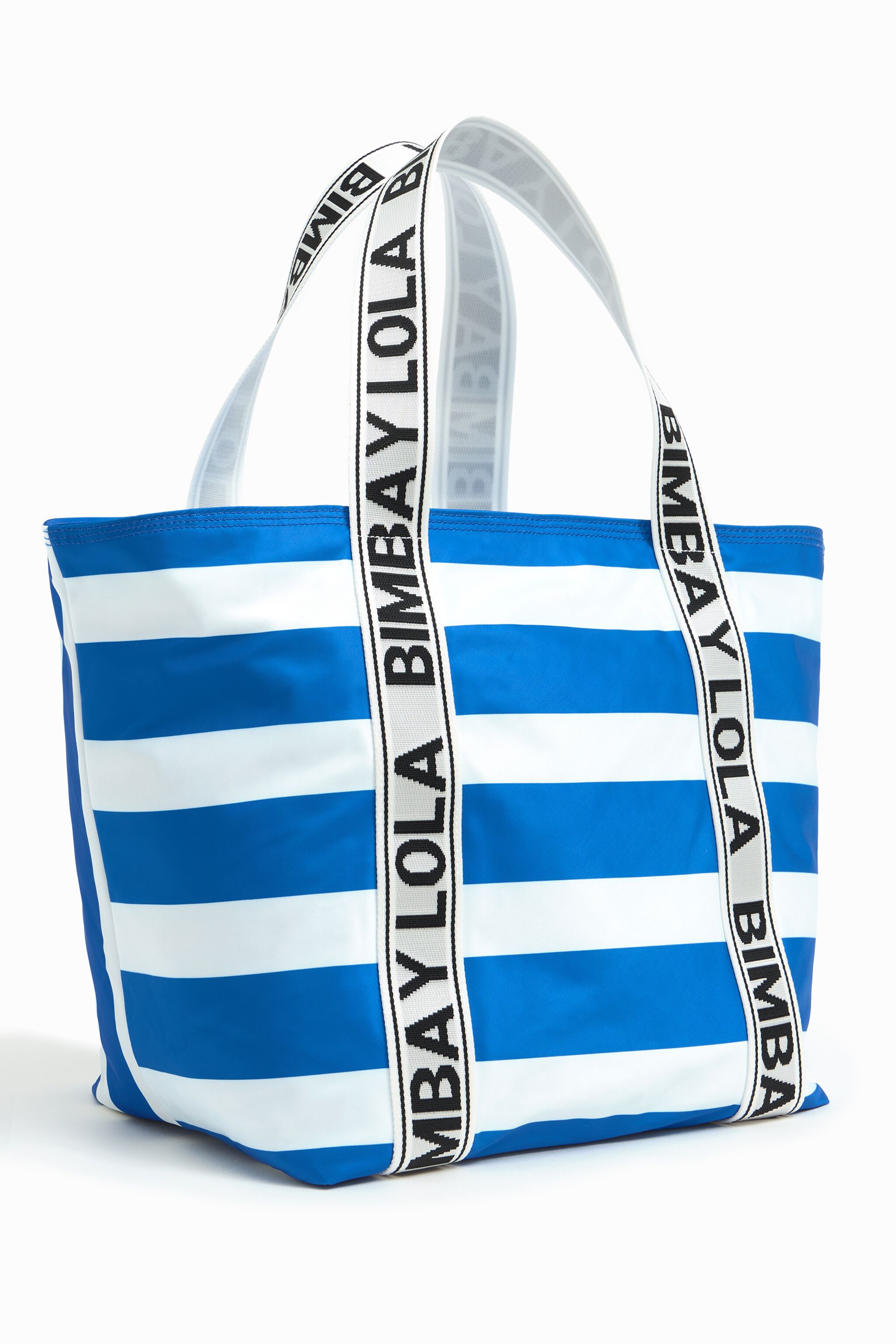 Blue striped bag Clearance