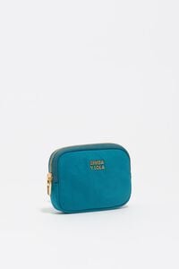 Monedero nylon azul laguna