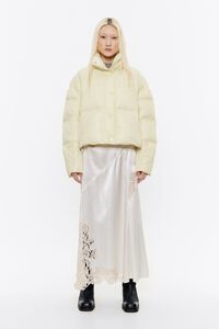 Plum&iacute;fero plum&oacute;n corto amarillo claro