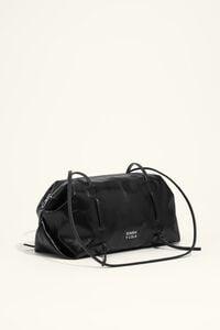 Black leather Lolita bag