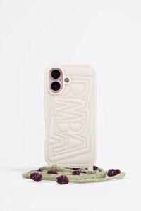 Funda iPhone 16 silicona marfil