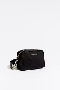 Bolso bandolera peque&ntilde;o nylon negro