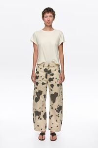 BARREL- Pony denim 5-pocket trousers