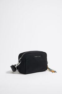 Bolso bandolera peque&ntilde;o nylon negro