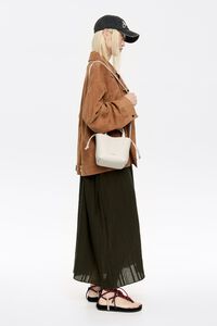 Bolso Chihuahua mini piel blanco roto