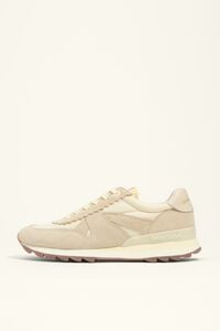 Light yellow 13 19 technical sneaker