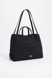 Bolso shopper grande nylon negro