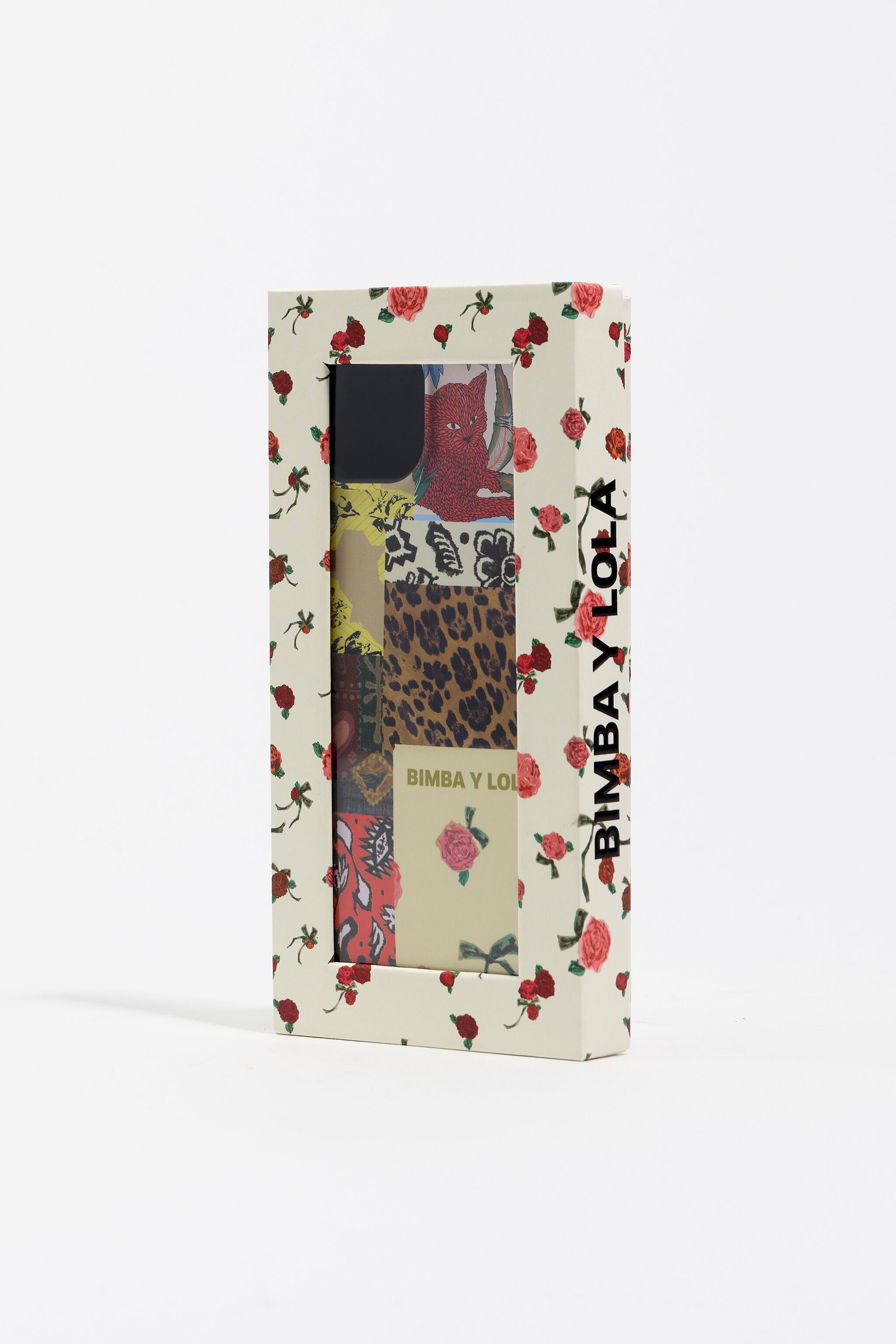 Patchwork iPhone 15 Pro Max rigid case with rope