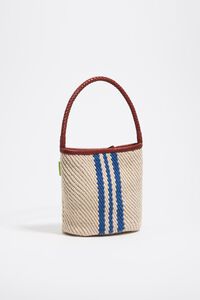 Bolso bucket mediano crudo
