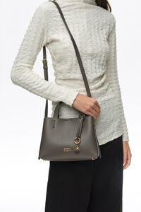 Small elephant leather Chihuahua tote bag