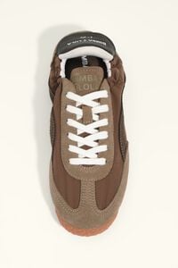 Deportiva 13 06 serraje verde oscuro