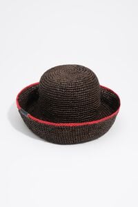 Gorro r&aacute;fia chocolate