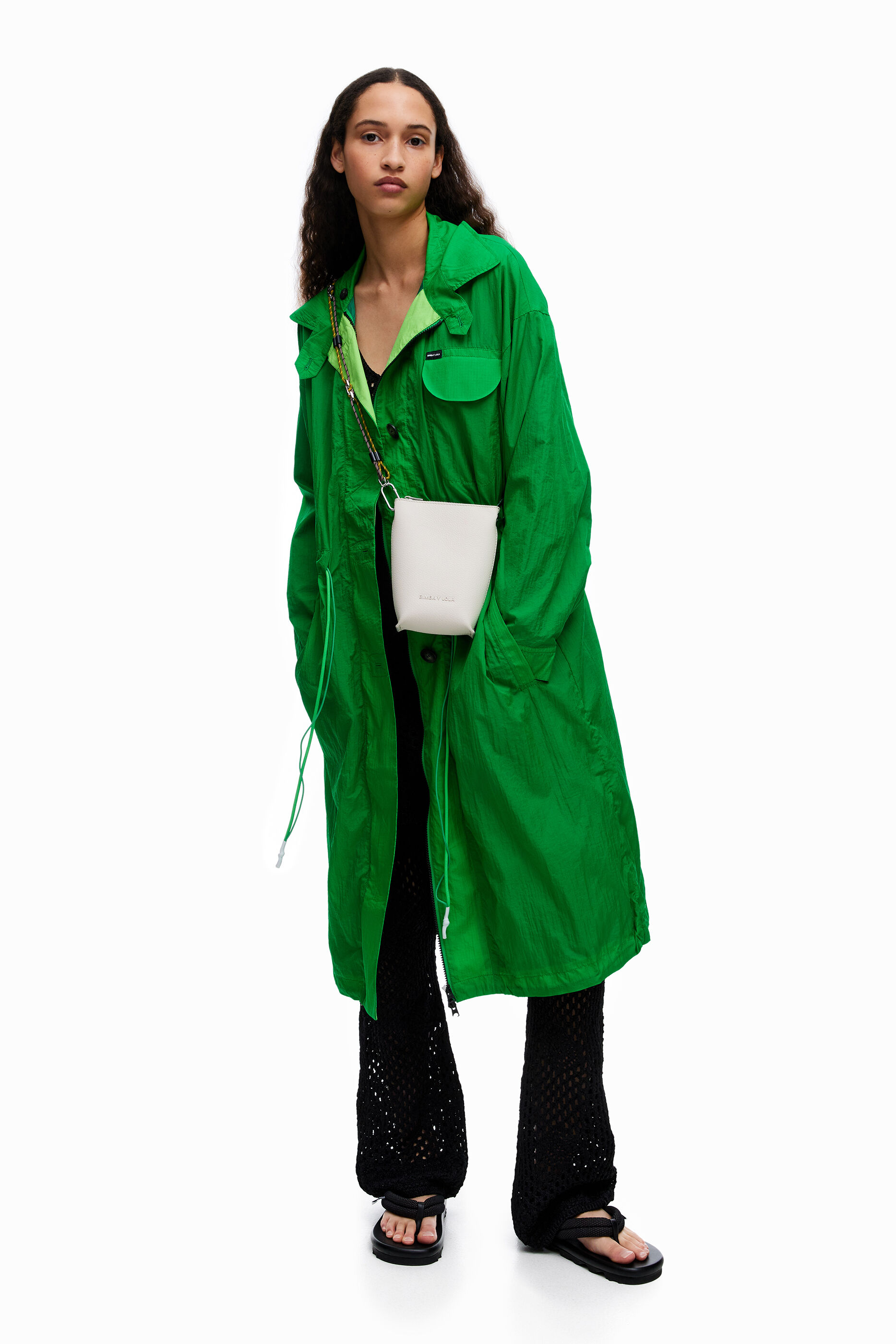 white leather mini bag