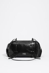 Black leather Lolita bag
