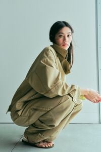 Kurtka kopertowa efekt sprania camel