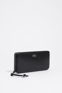 Billetera grande piel negro