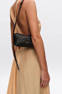 Bolso mini piel negro