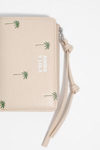 Walnut Palms compact purse
